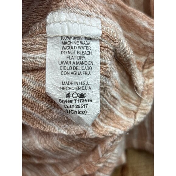 Final Touch Womens Striped Rayon Blouse - Picture 3 of 6